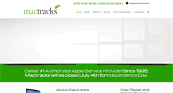 Desktop Screenshot of mactracks.com